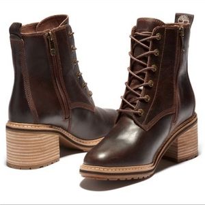 New Timberland Women's Sienna High Waterproof Side Zip Boot Fashion